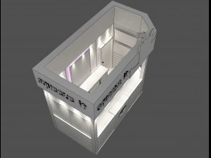 Booth Exhibition Stand a 53 3D Model