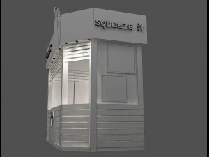 Booth Exhibition Stand a 53 3D Model