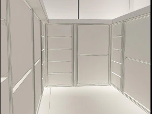 Booth Exhibition Stand a 53 3D Model