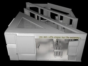 Booth Exhibition Stand a 60 3D Model