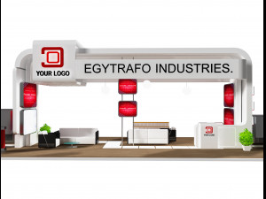 Booth Exhibition Stand a71 Modello 3D