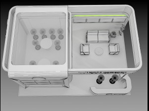 Booth Exhibition Stand a 75 Modello 3D