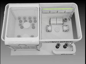 Booth Exhibition Stand a 75 3D Model