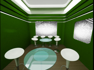 Booth Exhibition Stand a 75 Modello 3D