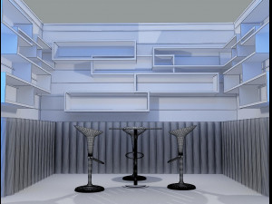 Booth Exhibition Stand a 80 Model 3D