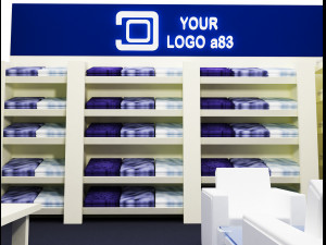 Booth Exhibition Stand a 83 3D 모델