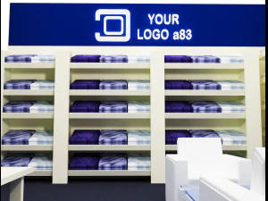 Stand Messestand a 83 3D Modell