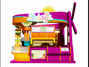 Booth Exhibition Stand a 89 3D Model
