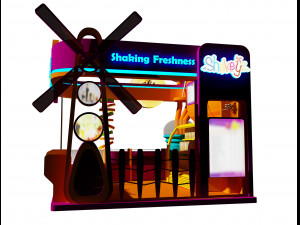 Booth Exhibition Stand a 89 3D Model