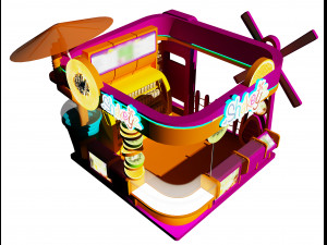 Booth Exhibition Stand a 89 3D Model