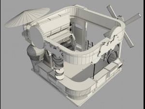 Booth Exhibition Stand a 89 3D Model