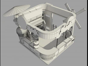 Booth Exhibition Stand a 89 3D Model