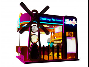 Booth Exhibition Stand a 89 3D Model