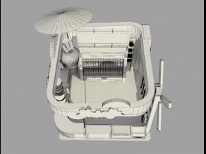 Booth Exhibition Stand a 89 3D Model