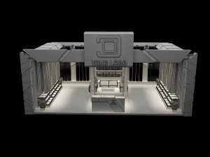 Booth Exhibition Stand a 94 3D Model