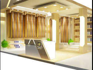 Booth Exhibition Stand a 94 3Dモデル