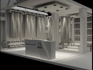 Booth Exhibition Stand a 94 3D Model
