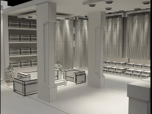 Booth Exhibition Stand a 94 3D Model