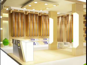 Booth Exhibition Stand a 94 3Dモデル