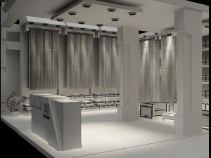 Booth Exhibition Stand a 94 3D Model
