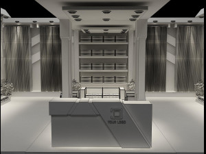 Booth Exhibition Stand a 94 3Dモデル
