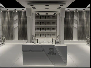Booth Exhibition Stand a 94 3D Model