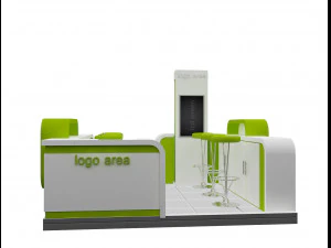 Booth Exhibition Stand a 97 3D Model