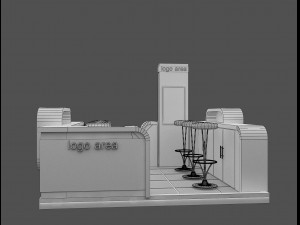 Booth Exhibition Stand a 97 3D Model