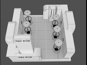 Booth Exhibition Stand a 97 3D Model