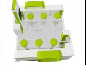 Booth Exhibition Stand a 97 3D Model