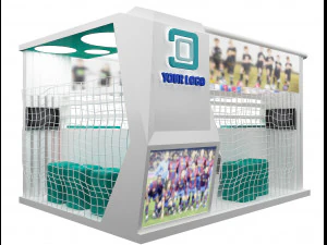 Booth Exhibition Stand a 100 3D Model