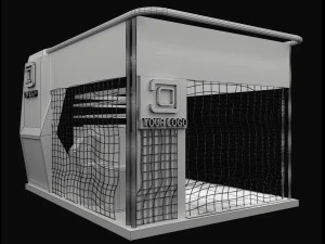 Booth Exhibition Stand a 100 3D Model