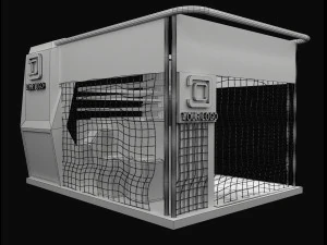 Booth Exhibition Stand a 100 3D Model