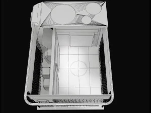 Booth Exhibition Stand a 100 3D Model