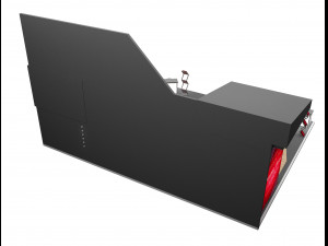 Booth Exhibition Stand a 91 3D Модель