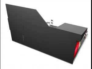 Booth Exhibition Stand a 91 3D Model
