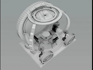Booth Exhibition Stand a 39a 3D Model