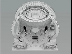 Booth Exhibition Stand a 39a 3D Model