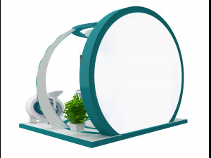 Booth Exhibition Stand a 39a Model 3D