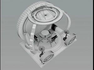 Booth Exhibition Stand a 39b 3D Model
