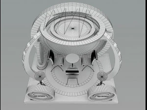 Booth Exhibition Stand a 39b 3D Model