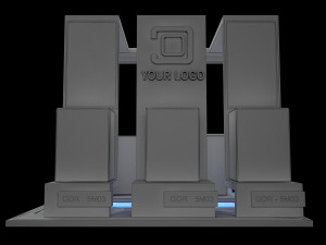 Booth Exhibition Stand a 42 3D 모델