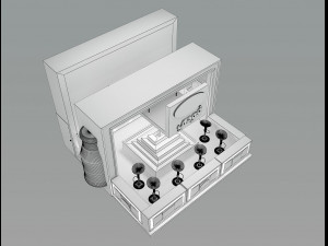 Booth Exhibition Stand a46 3D Model