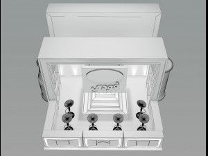 Booth Exhibition Stand a46 3D Model