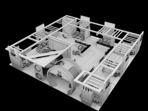 Booth Exhibition Stand a 98 3D Model