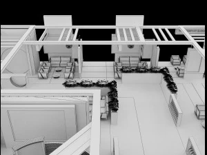 Booth Exhibition Stand a 98 3D Model