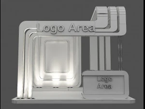 Booth Exhibition Stand a 59 3D Model