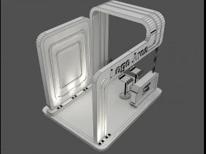 Booth Exhibition Stand a 59 3D Model
