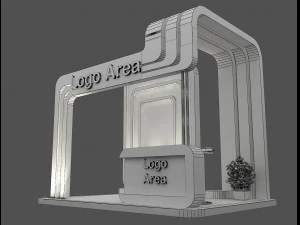 Booth Exhibition Stand a 59 3D Model