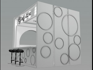 Booth Exhibition Stand a 5 3D 模型